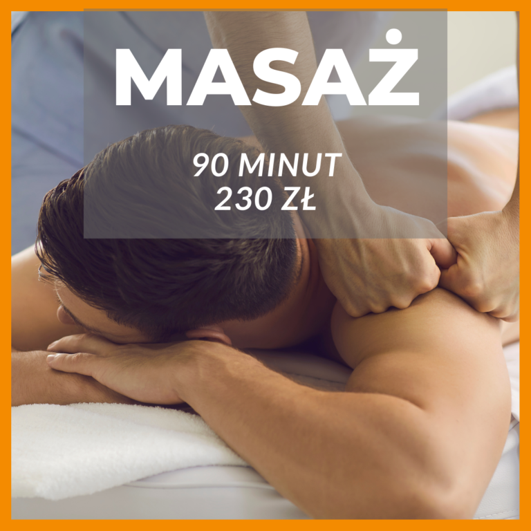 przystanek masaż maks masaż 90 min