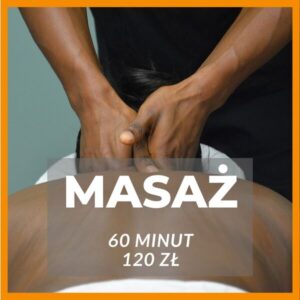 godzinny masaż
   bon na masaż lub na pakiet  